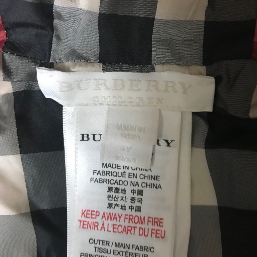 Burberry down jacket - Picture 2 of 6